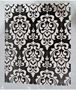 2-4 nicdu_3321 Floral Black and White 2-Pocket Paper Folder 8-1/2″ by 11″ - £7.37 GBP