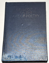 Aristotle on Art of Poetry by Lane Cooper HC 1913 - £16.05 GBP