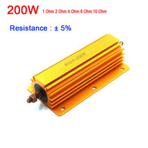 1Pc 0.1Ω to 100KΩ RX24-200W Watt Power Metal Resistor Tube AMP Test Dumm... - $15.62+