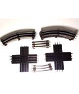 Lionel O27 Tubular Train Track Lot - Curved, Straight, Crossover Sections - $29.59