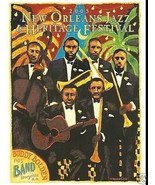 2005 Buddy Bolden Band New Orleans Jazz Festival Poster Post Card Postcard - £15.81 GBP