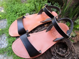 Women&#39;s Handmade Greek Leather Sandals - £32.65 GBP+
