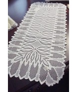 Great Lace (Liechtenstein Lace Collection) White Rectangle 15&quot;X 33&quot;Laced... - €16,88 EUR