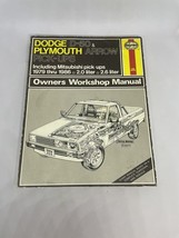 Haynes Dodge D-50 Plymouth Arrow Incl Mitsubishi PICK-UPS 1979-1986 Manual - £11.12 GBP