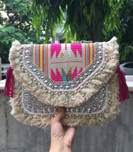 Hot pink aztec coin Bohemian bag,boho bag,hippie,crossbody bag,fashionable bag - £44.76 GBP