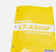 Suzuki LT-A500F  Service Shop Repair Manual 99500-44030-01E OEM - $45.99