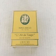 Vintage empty box only nina ricci eau de toilette movie photo prop yello... - $19.75