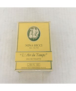 Vintage empty box only nina ricci eau de toilette movie photo prop yello... - $19.75