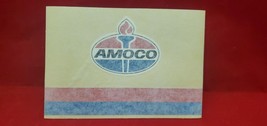 Vintage Amoco Vinyl sticker Logo and Stripes 2.5&quot; logo 6&quot; stripes - £7.82 GBP
