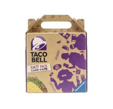 Taco Bell Party Pack Card Game Brand New Open Box,  Ravensburger Ages 8+ - £9.56 GBP