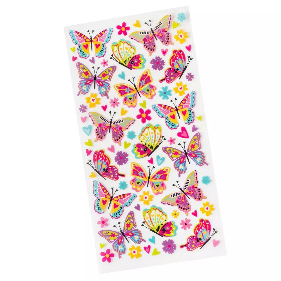 Bright Butterfly Stickers Craft Planner Scrapbook - $8.99