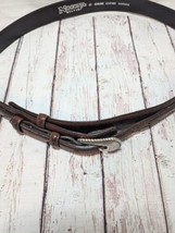 Nocona Leather Belt 40 Brown N2476802 Vintage 1996 - $23.36