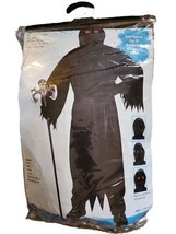 Fade In Out Unknown Phantom Adults Costume Black Hooded Robe Halloween F... - $31.64