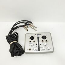 Alesis iO2 Express 2-Channel USB Recording Interface Guitar Mic Stereo - $36.89
