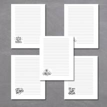 Printable Quotes Lined Paper - Great for Students!&quot; - £0.00 GBP