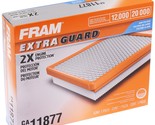 FRAM Extra Guard CA11877 Replacement Engine Air Filter for Select 2014-2... - $13.84