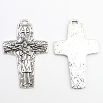 12pcs of 2.8 Inch Big Religious Pope Francis Pectoral Crucifix Cross - $24.01