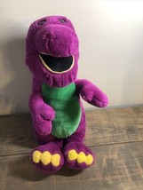 Vintage Barney Purple Dinosaur 18 inch Plush Stuff Toy Tv Show Barney &amp; Friends - £10.85 GBP