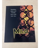Milo Original Press Kit Sheet 8.5x11” 1998 Slasher Horror CV JD - $416.10 MXN