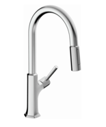 Hansgrohe 04852 Locarno 1.75 GPM Pull Down Kitchen Faucet HighArc - Chrome - £295.15 GBP
