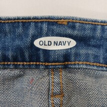 Old Navy RN#54023 Women's Blue Frayed Bottom Pockets Denim Mini Skirt Size 2 image 3
