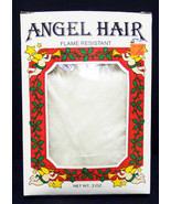 Vintage Spunglass Flame Resistant Angel Hair 2 Oz. National Tinsel New O... - £11.79 GBP