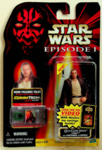 Hasbro Star Wars:  Episode I - Qui-Gon Jinn w/Lightsaber &amp; Handle - MIB - $9.49