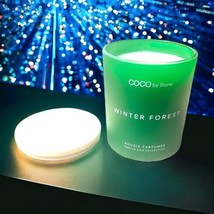 Coco By STONE CANDLES Smells Like a Winter Forest Candle 11 oz NWOB - $44.54