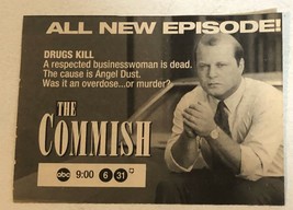 The Commish TV guide Print Ad Michael Chiklis  TV1 - $5.93