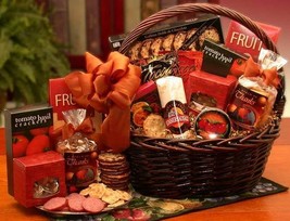 A Grand World Of Thanks Gourmet Gift Basket (Lg) - $72.38