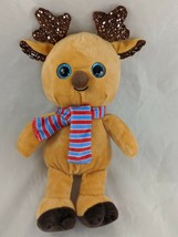 HugFun Reindeer Deer Plush 12 Inch Hug Fun Stuffed Animal Toy - £7.26 GBP