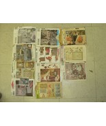 Lot of 11 Vintage McCall&#39;s Crafts Fabric Cut Outs Home Decor and Craftin... - $12.74
