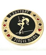 I Support Single Moms Challenge Coin - $242.38 MXN