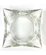 Mid Century Atomic Pointed Vintage Glass AshTray Angular Coaster Valet C... - £28.11 GBP