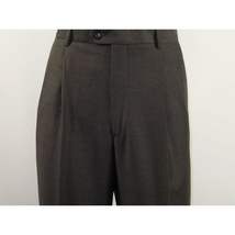 Men's Pants G.Manzoni None Wrinkle Wool Super 120's #056 Gray Made in Italy image 6