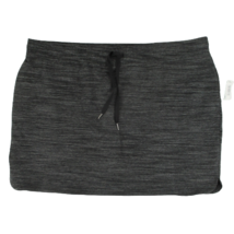 XXL Daily Ritual Womens Terry Cotton Modal Drawstring Sweatshirt Skirt Charcoal - £17.88 GBP
