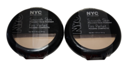 2x NYC City Proof Smooth Skin Pressed Face Powder 704A Warm Beige New Se... - $31.68