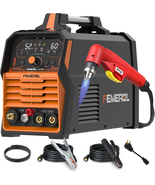 Plasma Cutter, 2 in 1Non-High Frequency 60A Plasma Cutter/ 200A Stick We... - $354.05