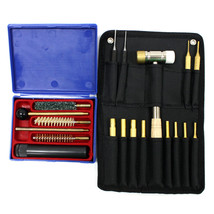 COMBO 13 pc Pin Punch Kit Firearm Repair Gunsmith Drift Set &amp; 6 pc Clean... - £30.05 GBP