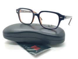 Ray-Ban Optical Rb 5382 5910 Dark Blue On Havana 52-18-150MM Eyeglasses Frame - £62.00 GBP