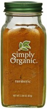Simply Organic Turmeric Root Ground Certified Organic, 2.38-Ounce Container - £8.49 GBP