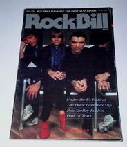 Talking Heads David Byrne Rockbill Magazine 1983 Dave Edmunds Tears For ... - $19.99