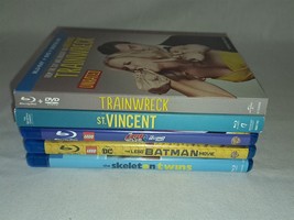 5 Blu-Ray - Trainwreck * St. Vincent * Skeleton Twins * Lego Batman * Lego Movie - $20.00