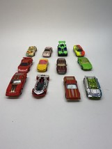 Lot of 12 Matchbox hotwheels die cast toy cars vintage - £12.58 GBP