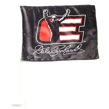 Dale Earnhardt #3 Victory w/Hands Up 12&quot;x12&quot; Car flag w/holder - $17.00