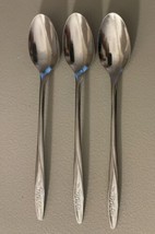 Superior Stainless USA International Silver Radiant Rose 3 Iced Tea Spoons - £9.97 GBP