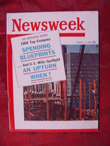 Newsweek March 17 1958 Recession Business Spending +++ - £5.16 GBP