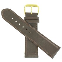 Final Buy! Man&#39;s 22mm Brown Leather Watch Band DS00007N  - $6.88