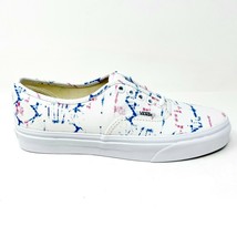 Vans Madewell Authentic Stained True White Tie Dye Womens Casual Shoes - £43.41 GBP