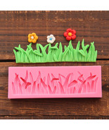 Grass Silicone Mold, Cesped Silicone Mold, Border Silicone Mold, Silicon... - $12.00